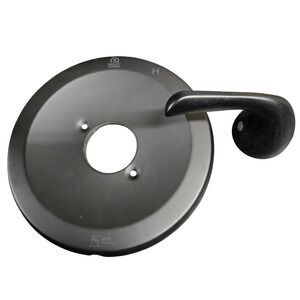 Project Source Dover Matte Black Valve Escutcheon Lever Handle #3782622